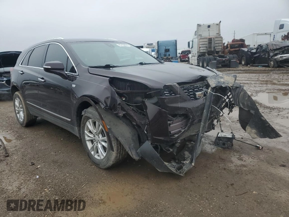 2021 Cadillac XT5 FWD Luxury with VIN 1GYKNAR46MZ120144, listed as a Copart auction lot 85758424 with 39,471 mi miles and Salvage Title. Bid and sale history available at carsss.com. Image 4.