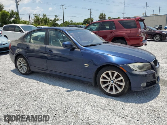 2011 BMW 3 Series 328i xDrive with VIN WBAPK5G5XBNN28350, listed as a Copart auction lot 57783295 with Not provided miles and Clean title. Bid and sale history available at DreamBid. Image 4.