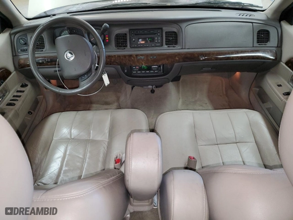 2011 Mercury Grand Marquis LS with VIN 2MEBM7FV5BX603862, listed as a Copart auction lot 85744834 with 98,644 mi miles and Salvage Title. Bid and sale history available at carsss.com. Image 8.