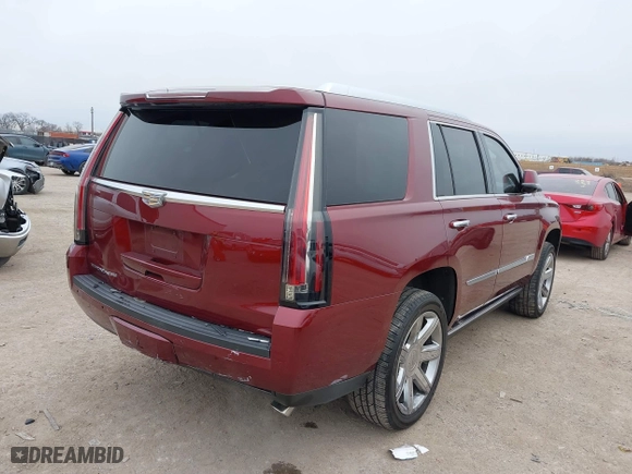 2016 Cadillac Escalade Premium Collection with VIN 1GYS4CKJ8GR182471, listed as a IAAI auction lot 41376578 with 122,630 mi miles. Bid and sale history available at carsss.com. Image 4.