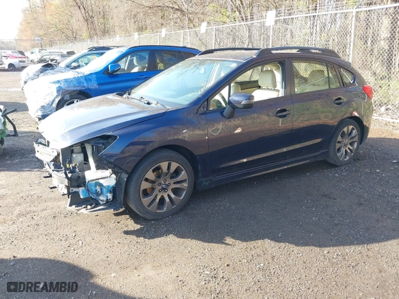 2016 Subaru Impreza Wagon 2.0i Sport Limited with VIN JF1GPAU68GH268469, listed as a IAAI auction lot 41894124 with 134,082 mi miles. Bid and sale history available at carsss.com. Image 2.