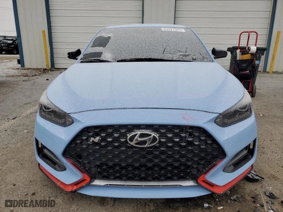 2019 Hyundai Veloster N with VIN KMHT36AH7KU002296, listed as a Copart auction lot 83427504 with 54,898 mi miles and Salvage Title. Bid and sale history available at carsss.com. Image 5.