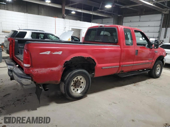 1999 Ford F-350 XL z VIN 1FTSX31F5XED17262, wystawiony jako Copart lot #82159324 z przebiegiem 246 779 mil mil oraz Szkoda całkowita • Salvage title. Historia ofert i sprzedaży dostępna na DreamBid. Obrazek 3.
