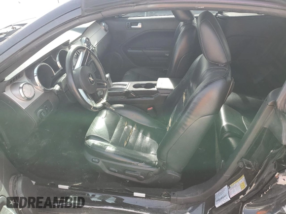 2006 Ford Mustang GT Deluxe with VIN 1ZVFT85H965172583, listed as a Copart auction lot 48185355 with 191,338 mi miles and Salvage Title. Bid and sale history available at carsss.com. Image 7.