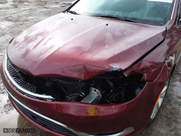 2015 Chrysler 200 Limited with VIN 1C3CCCAB2FN617244, listed as a IAAI auction lot 41588451 with NaN miles. Bid and sale history available at carsss.com. Image 6.