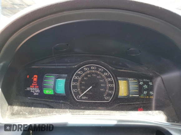 2012 Lincoln MKZ Hybrid with VIN 3LNDL2L30CR820914, listed as a Copart auction lot 52458625 with 127,905 mi miles and Salvage Title. Bid and sale history available at DreamBid. Image 9.