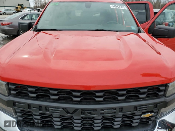 2021 Chevrolet Silverado 1500 Work Truck with VIN 1GCRYAEF0MZ357134, listed as a Copart auction lot 46982905 with Not Provided miles and Salvage Title. Bid and sale history available at DreamBid. Image 11.
