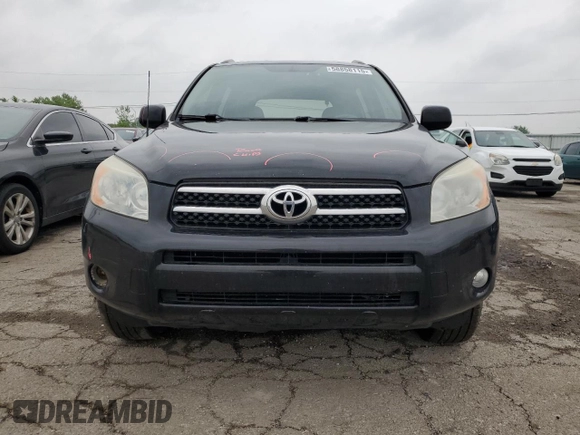 2007 Toyota RAV4 Limited with VIN JTMZD31V476033968, listed as a Copart auction lot 58858115 with 192,282 mi miles and Salvage title. Bid and sale history available at DreamBid. Image 5.
