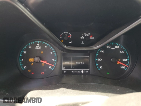 2021 GMC Canyon 4WD AT4 w/Cloth with VIN 1GTG6FEN4M1211349, listed as a Copart auction lot 52417985 with 63,744 mi miles and Salvage Title. Bid and sale history available at carsss.com. Image 9.