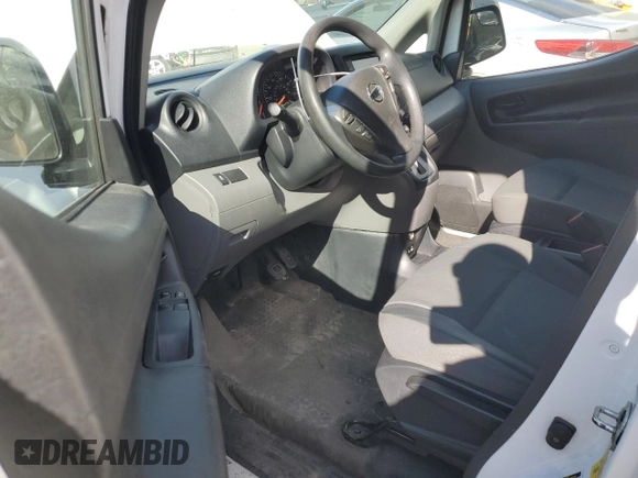 2021 Nissan NV200 SV with VIN 3N6CM0KN9MK707068, listed as a Copart auction lot 53052685 with 54,570 mi miles and Salvage title. Bid and sale history available at DreamBid. Image 8.