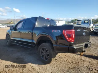 2023 Ford F-150 XL with VIN 1FTFW1E87PKE76757, listed as a Copart auction lot 87314154 with 10,280 mi miles and Salvage Title. Bid and sale history available at carsss.com. Image 2.