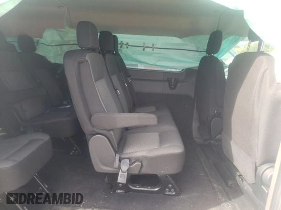 2022 Ford Transit Passenger XL with VIN 1FBAX2Y89NKA53821, listed as a Copart auction lot 69868604 with 56,233 mi miles and Salvage Title. Bid and sale history available at carsss.com. Image 12.