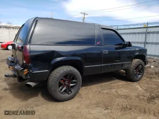 1996 Chevrolet Tahoe with VIN 3GNEK18R9TG158790, listed as a Copart auction lot 50576845 with 149,144 mi miles and Salvage Title. Bid and sale history available at carsss.com. Image 3.