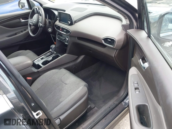 2020 Hyundai Santa Fe SE with VIN 5NMS23AD3LH192217, listed as a IAAI auction lot 41795381 with 29,221 mi miles. Bid and sale history available at carsss.com. Image 5.