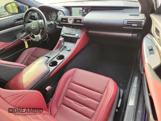 2018 Lexus RC 350 with VIN JTHSZ5BC5J5008553, listed as a Copart auction lot 60472575 with 116,525 mi miles and Salvage title. Bid and sale history available at DreamBid. Image 8.