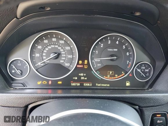 2015 BMW 3 Series 328i xDrive with VIN WBA3B5G50FNS16056, listed as a Copart auction lot 51502285 with 185,739 mi miles and Clean Title. Bid and sale history available at carsss.com. Image 9.