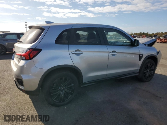 2021 Mitsubishi Outlander Sport ES with VIN JA4ARUAU4MU001468, listed as a Copart auction lot 54646035 with 26,852 mi miles and Non Repairable. Bid and sale history available at carsss.com. Image 3.