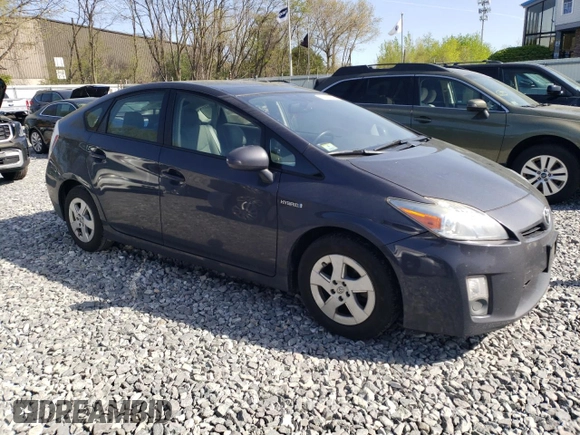 2010 Toyota Prius II with VIN JTDKN3DU1A0135997, listed as a Copart auction lot 55487395 with 222,972 mi miles and Clean Title. Bid and sale history available at carsss.com. Image 4.