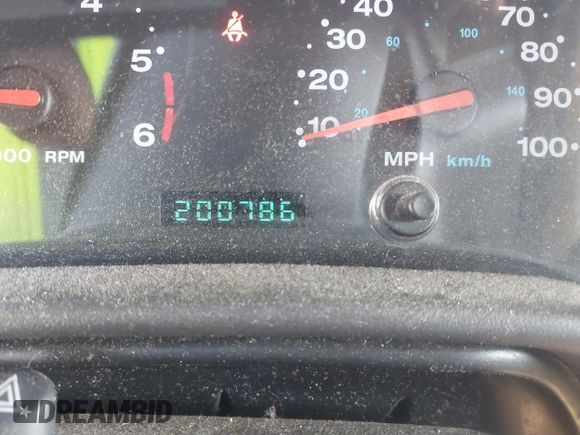 2002 Jeep Wrangler X with VIN 1J4FA39S72P733034, listed as a IAAI auction lot 42659447 with 200,786 mi miles and . Bid and sale history available at DreamBid. Image 15.