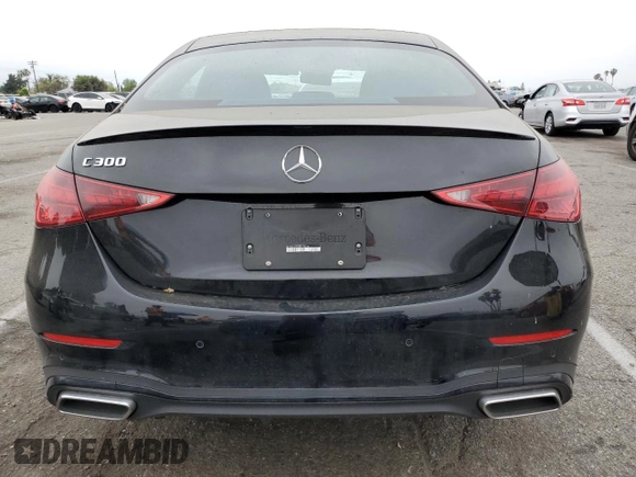 2024 Mercedes-Benz C 300 z VIN W1KAF4GB9RR186766, wystawiony jako Copart lot #52148605 z przebiegiem 13 766 mil mil oraz Szkoda całkowita • Salvage title. Historia ofert i sprzedaży dostępna na DreamBid. Obrazek 6.
