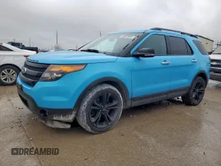2013 Ford Explorer Sport with VIN 1FM5K8GT7DGC56675, listed as a Copart auction lot 50893085 with 171,892 mi miles and Salvage Title. Bid and sale history available at carsss.com. Image 1.
