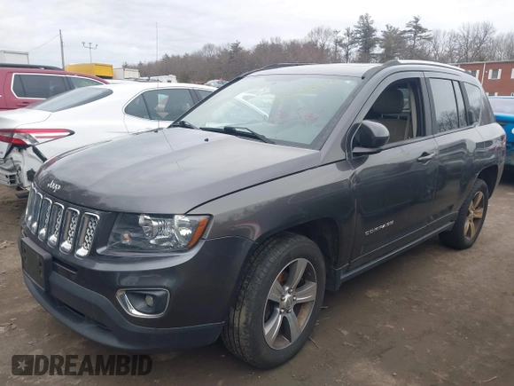 2017 Jeep Compass High Altitude with VIN 1C4NJDEBXHD193802, listed as a IAAI auction lot 41718878 with 123,949 mi miles. Bid and sale history available at carsss.com. Image 17.