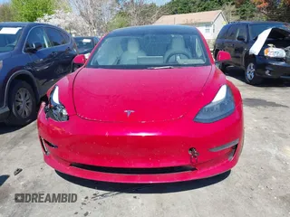 2022 Tesla Model 3 Long Range with VIN 5YJ3E1EB1NF272452, listed as a IAAI auction lot 41897358 with 78,458 mi miles and . Bid and sale history available at DreamBid. Image 12.