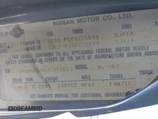1988 Nissan Hardbody z VIN 1N6ND11S0JC345025, wystawiony jako IAAI lot #41899460 z przebiegiem 132 502 mil mil oraz . Historia ofert i sprzedaży dostępna na DreamBid. Obrazek 9.