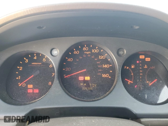 2001 Acura RL with VIN JH4KA96691C000647, listed as a Copart auction lot 77895954 with 225,386 mi miles and Salvage Title. Bid and sale history available at carsss.com. Image 9.