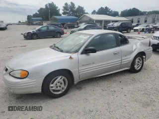 2001 Pontiac Grand Am with VIN 1G2NE12TX1M668035, listed as a Copart auction lot 59700585 with 60,965 mi miles and Salvage title. Bid and sale history available at DreamBid. Image 1.
