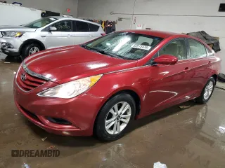 2012 Hyundai Sonata GLS with VIN 5NPEB4AC9CH477307, listed as a Copart auction lot 52015435 with 101,023 mi miles and Salvage Title. Bid and sale history available at carsss.com. Image 1.