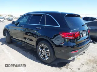 2021 Mercedes-Benz GLC 300 with VIN W1N0G8EBXMF984449, listed as a IAAI auction lot 42078933 with 35,857 mi miles and . Bid and sale history available at DreamBid. Image 3.