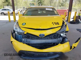 2016 Toyota Prius v Two with VIN JTDZN3EUXGJ055176, listed as a IAAI auction lot 42047651 with 282,741 mi miles. Bid and sale history available at carsss.com. Image 12.