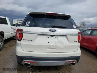 2017 Ford Explorer Platinum with VIN 1FM5K8HT5HGA00782, listed as a Copart auction lot 46966625 with 154,738 mi miles and Clean Title. Bid and sale history available at carsss.com. Image 6.