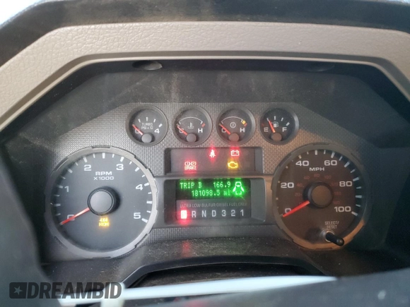 2008 Ford Super Duty F-250 SRW XL with VIN 1FTSX21R48EB80790, listed as a Copart auction lot 85696424 with 181,098 mi miles and Salvage Title. Bid and sale history available at carsss.com. Image 9.