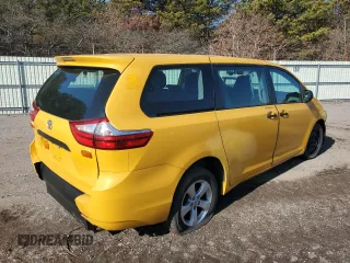 2016 Toyota Sienna L with VIN 5TDZK3DC5GS717508, listed as a Copart auction lot 42339125 with 166,936 mi miles and Salvage title. Bid and sale history available at DreamBid. Image 3.