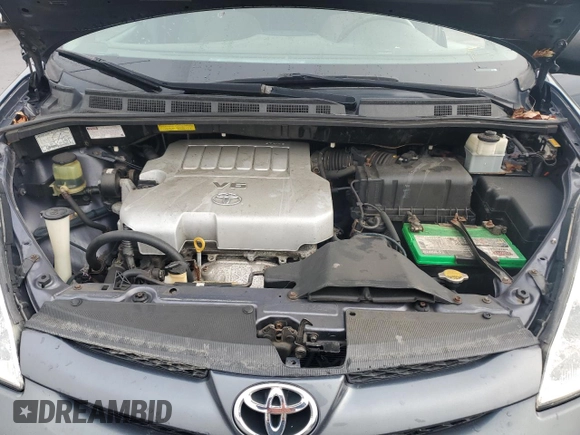 2008 Toyota Sienna CE with VIN 5TDZK23C98S108161, listed as a Copart auction lot 45525695 with 209,785 mi miles and Salvage Title. Bid and sale history available at carsss.com. Image 12.