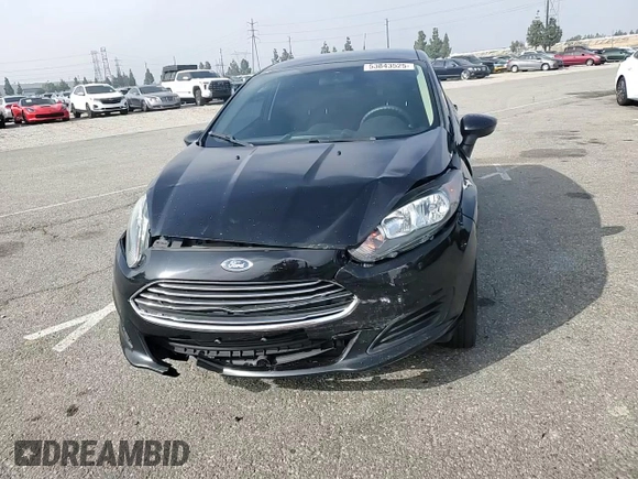 2017 Ford Fiesta SE with VIN 3FADP4EJXHM109926, listed as a Copart auction lot 53843525 with 122,062 mi miles and Salvage Title. Bid and sale history available at carsss.com. Image 13.