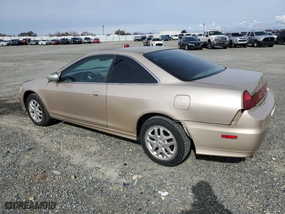 2001 Honda Accord Cpe EX w/Leather with VIN 1HGCG22581A006901, listed as a Copart auction lot 44443095 with NaN miles and Salvage Title. Bid and sale history available at carsss.com. Image 2.