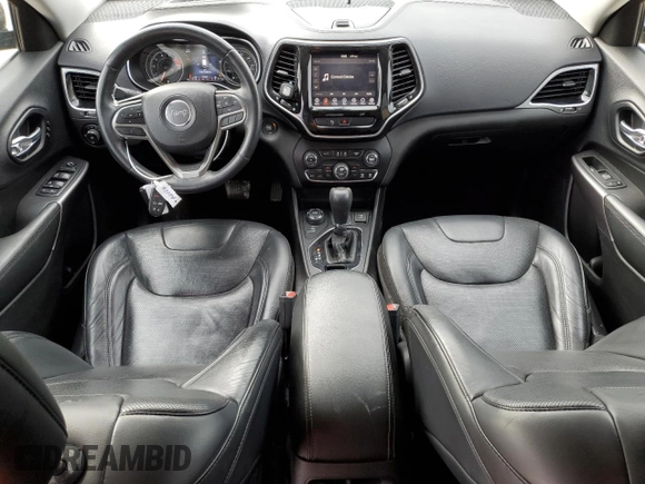 2019 Jeep Cherokee Limited with VIN 1C4PJMDX5KD134895, listed as a Copart auction lot 45327835 with 92,428 mi miles and Salvage Title. Bid and sale history available at DreamBid. Image 8.
