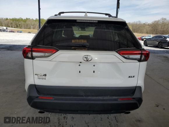 2021 Toyota RAV4 XLE with VIN 2T3W1RFV1MC136574, listed as a Copart auction lot 49177995 with 36,717 mi miles and Salvage Title. Bid and sale history available at carsss.com. Image 6.