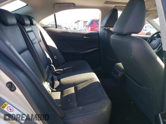 2015 Lexus IS 250 with VIN JTHBF1D28F5074303, listed as a Copart auction lot 46207705 with 101,745 mi miles and Salvage Title. Bid and sale history available at DreamBid. Image 10.