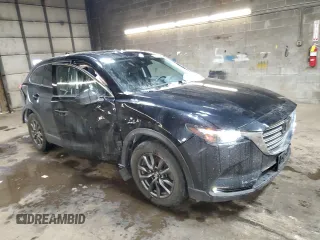 2021 Mazda CX-9 Touring with VIN JM3TCBCY3M0515072, listed as a Copart auction lot 45419145 with 48,503 mi miles and Salvage Title. Bid and sale history available at carsss.com. Image 4.