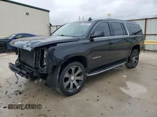 2016 GMC Yukon XL SLE with VIN 1GKS1FKC8GR247812, listed as a Copart auction lot 45043655 with 151,045 mi miles and Salvage Title. Bid and sale history available at carsss.com. Image 1.