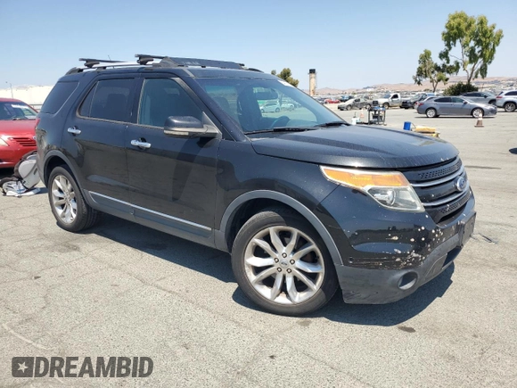 2011 Ford Explorer Limited with VIN 1FMHK8F84BGA32660, listed as a Copart auction lot 64123145 with 160,798 mi miles and Salvage title. Bid and sale history available at DreamBid. Image 4.
