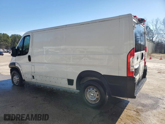 2023 Ram ProMaster Cargo with VIN 3C6LRVVG7PE559267, listed as a Copart auction lot 86912214 with 19,343 mi miles and Clean Title. Bid and sale history available at DreamBid. Image 2.