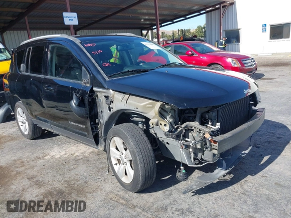 2016 Jeep Compass Sport with VIN 1C4NJCBA7GD648822, listed as a IAAI auction lot 42272188 with 79,929 mi miles and . Bid and sale history available at DreamBid. Image 1.