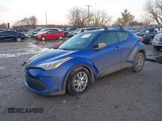 2020 Toyota C-HR LE with VIN JTNKHMBX8L1078376, listed as a IAAI auction lot 41199310 with 95,526 mi miles. Bid and sale history available at carsss.com. Image 17.
