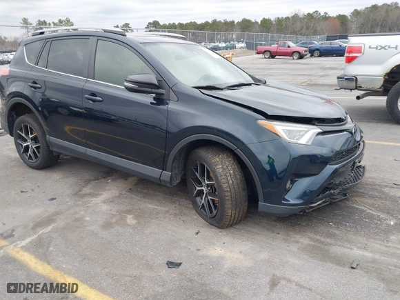 2017 Toyota RAV4 SE with VIN JTMJFREV0HD200683, listed as a IAAI auction lot 41595927 with 109,981 mi miles. Bid and sale history available at carsss.com. Image 1.