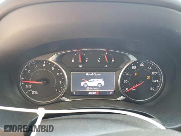 2023 GMC Terrain SLT with VIN 3GKALPEG3PL164452, listed as a Copart auction lot 55473515 with 48,586 mi miles and Salvage title. Bid and sale history available at DreamBid. Image 9.